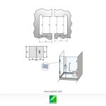 LK02 Conjunto CRDA-CRDO. V8-10 para WC con indicador de acceso