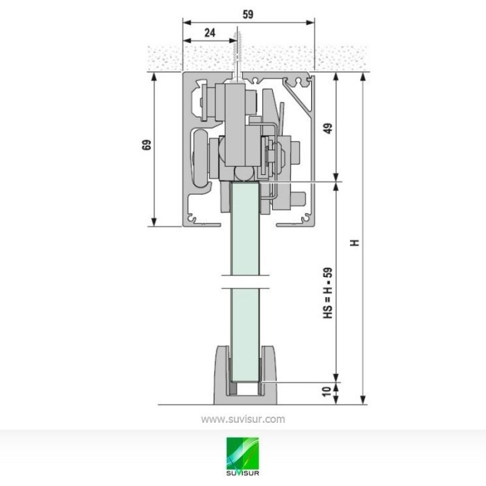 Vitris Portavant G120 techo