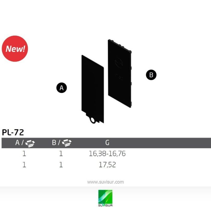 Kit de gomas PL-72